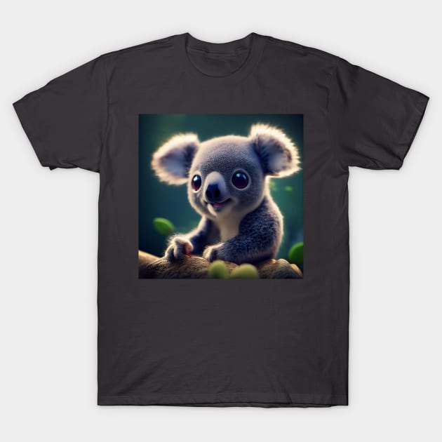 Baby koala T-Shirt by Aimages